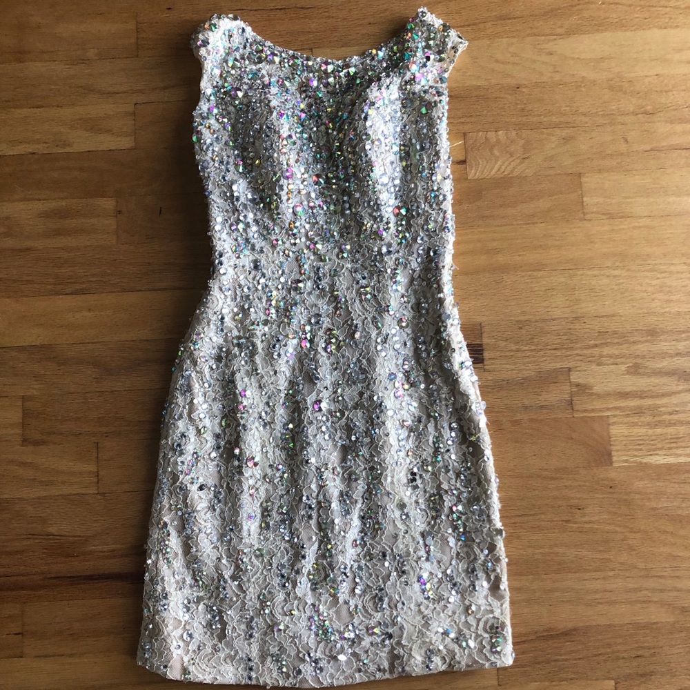 Mori Lee Juniors Size 0 Sequin Homecoming Dress